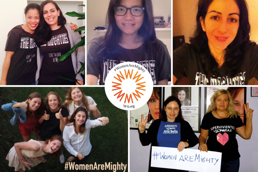 #WomenAreMighty Carte postalej