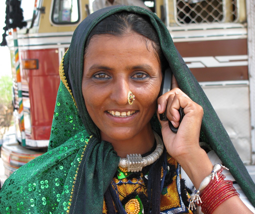 Indian women mobile technology
