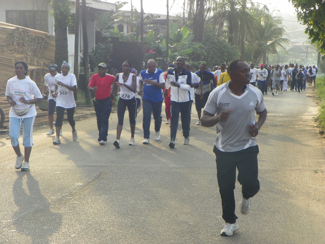 La course de Run For A Cure Africa