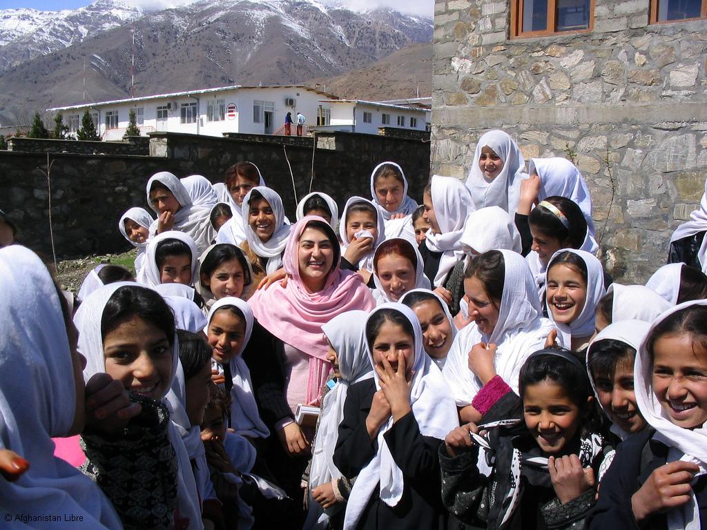 Une école de fille en Afghanistan