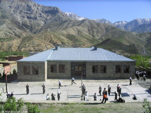 Une école de fille en Afghanistan