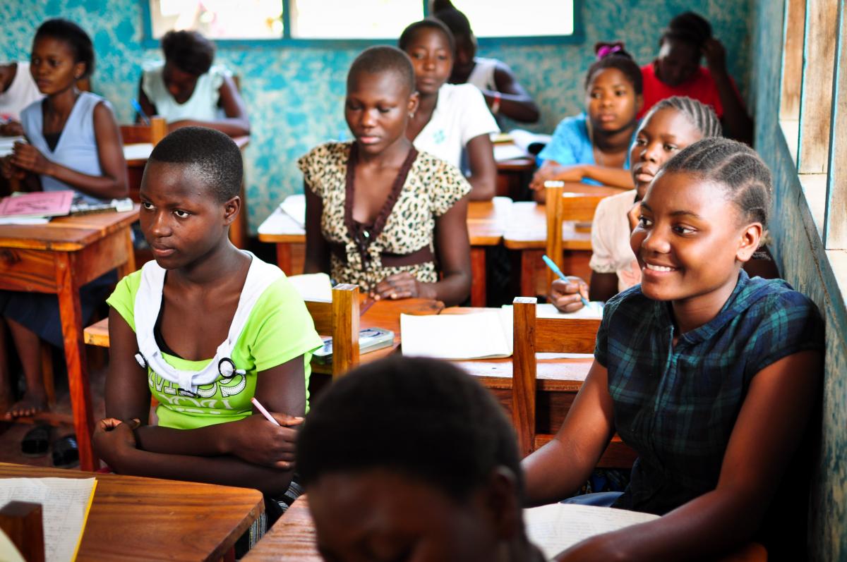 Young mothers benefit from education in Tanzania