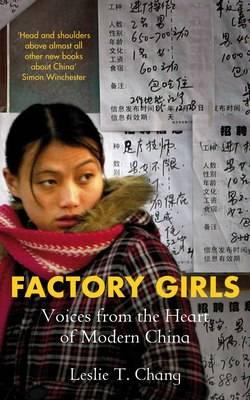 Book Cover of Leslie T. Chang's "Factory Girls"