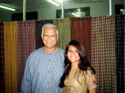 Arun of Women's WorldWide Web with Professor Yunus