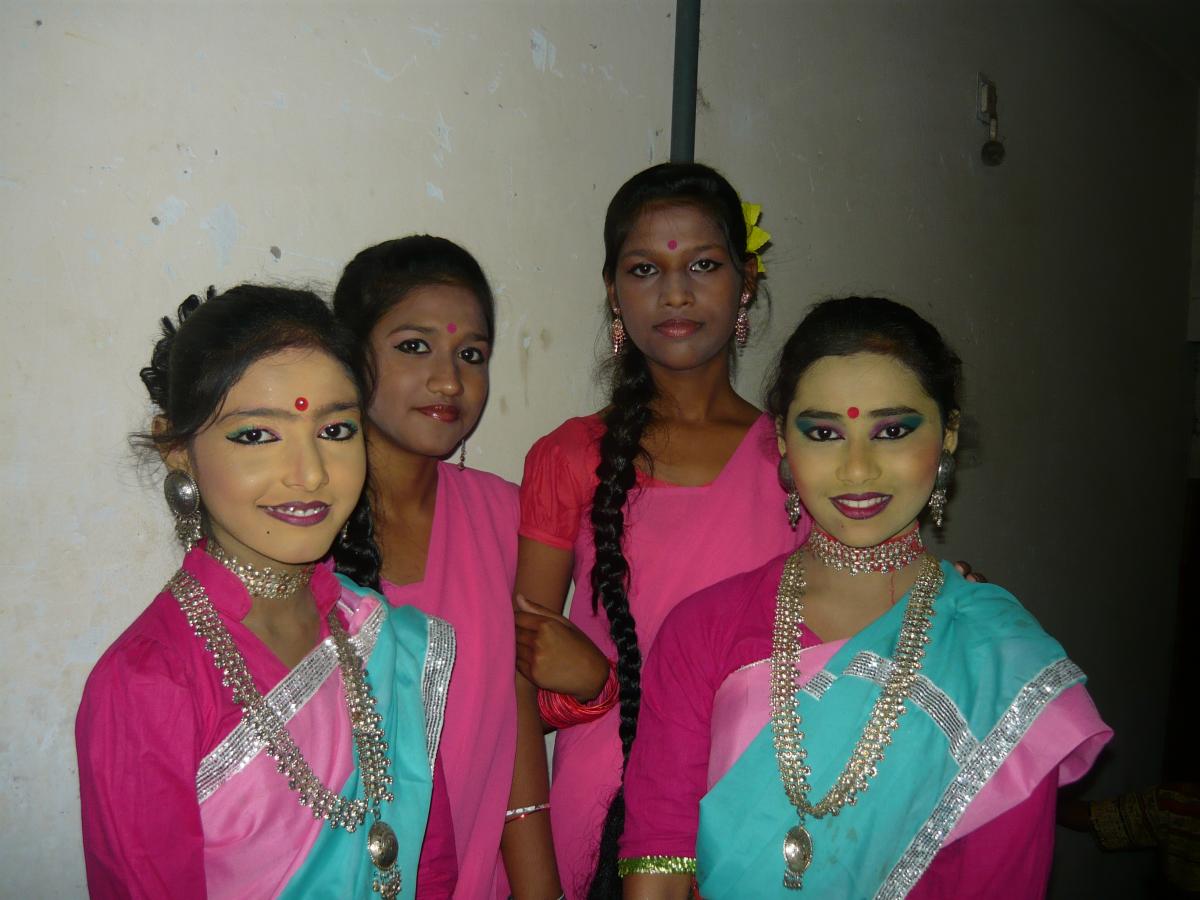 Girls in Bangladesh prepare for marriage