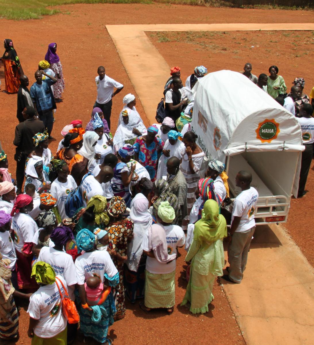 Ambulances improving maternal health in rural areas