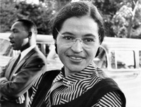 A young Rosa Parks