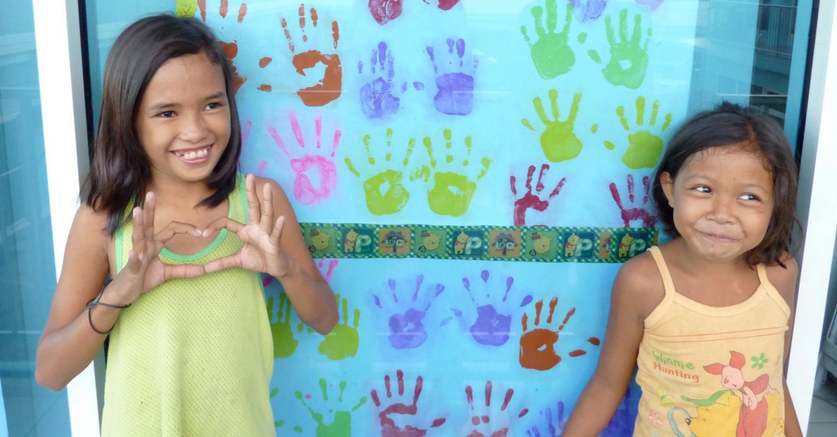 Early childcare for young girls in Cebu City slums Early childcare for young girls in Cebu City slums